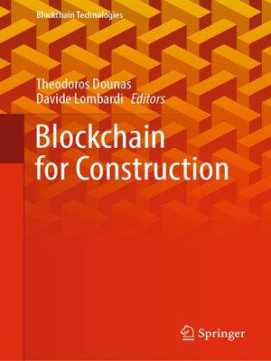 cover image of Blockchain for Construction